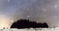 Shooting stars Meteor Shower Comet mode 4k timelapse