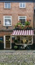 Shop on Ancient English Cobbled Street