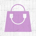 Shop bag icon Royalty Free Stock Photo