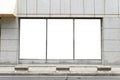 Shop Boutique Store Front with Big Window and Place for Name Royalty Free Stock Photo