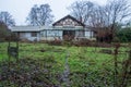 The Shop, building in abandoned Bangour Village Hospital Royalty Free Stock Photo