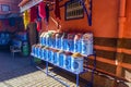 Shop with different spices. Morocco. Marrakesh. Travels.