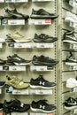 Shop Display Of Trainers Or Sports Fashion Shoes