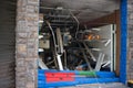 Shop in downtown Beirut destroyed by an explosion