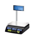 Shop electronic scales - shopping Royalty Free Stock Photo