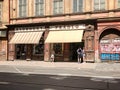 Shop front in Prague old town Royalty Free Stock Photo