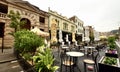 Alfresco dining at the historic Rocks Precinct - Sydney, NSW, Australia