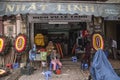 Funeral coffins shop in Hanoi, Vietnam