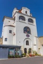 Shop in a historic white building in Litomerice