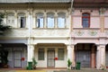 Shop house in Singapore Royalty Free Stock Photo