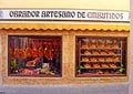 Shop of Iberian ham.