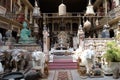 A shop of Indian antiques