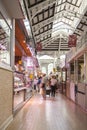 Shop inside central market of valencia