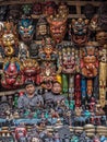 Shop Keepers Sitting at Traditional Souvenir Shop Royalty Free Stock Photo