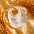 Shop Luxurious Baby Bibs Soft Elegant Practical Royalty Free Stock Photo