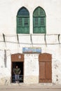 Shop in massawa eritrea with ottoman influenced ar Royalty Free Stock Photo
