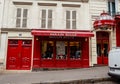 Shop Moulin Rouge. Rue Lepic. Paris Royalty Free Stock Photo