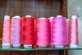 A shop that offers a Longarm Quilting services in Laguna Hills, CA Royalty Free Stock Photo