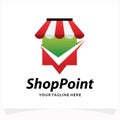 Shop Point Logo Template Design Template