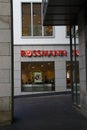 Shop of the Rossmann company in the shopping street of Paderborn, North Rhine-Westphalia, Germany on May 05, 2018