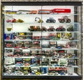 Shop scale models of cars