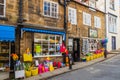 Shop selling beach spades and buckets in Robin Hoods Bay Royalty Free Stock Photo