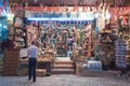 Shop selling souvenirs, in Mutrah, Muscat, Oman, Middle East