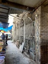 A shop selling sweets in one of the alleys of the old city of Baghdad