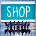 Shop Shopping Department Marketing Commerce Concept