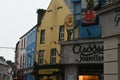 Shop signs on the streets of Galway, Ireland Royalty Free Stock Photo