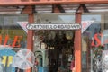 Shop Window of a Store of Household Goods and Antiques in Portobello Road