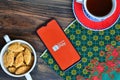 shopee pay on smartphone, popular e wallet in indonesia