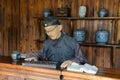 Shopkeeper of a Tea house Royalty Free Stock Photo