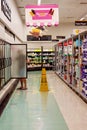 Shopper Inside Freezer Door