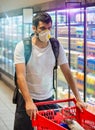 Shopper portrait Royalty Free Stock Photo