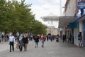 Shoppers on Above Bar Street in Southampton, Hampshire in the United Kingdom