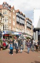 Shoppers in Bournemouth town centre