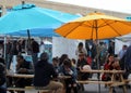 Shoppers Enjoy Food Offerings at Smorgasburg, Los Angeles