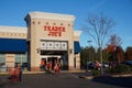 Shoppers in front of a Trader Joe`s store in New Jersey Royalty Free Stock Photo