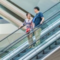 Shoppers at Livat Shopping Mall, Beijing, China