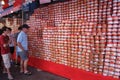 Shoppers shop for Chinese New Year goodies in Singapore