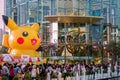 Shoppers visit Siam Paragon mall and Pokemon Festiva Royalty Free Stock Photo