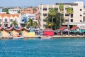 Shopping Along Aruba Harbor Royalty Free Stock Photo