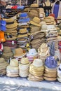 Shopping arcades town Selling hats