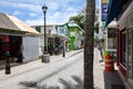 Shopping area on Back Street in Philipsburg