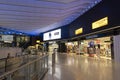 Shopping area Terminal 2 London Heathrow, UK Royalty Free Stock Photo