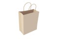 Shopping Bag Brown Recycled Concept Commercial