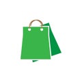 Shopping bag graphic design template vector isolated