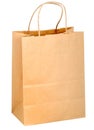 Shopping bag with handle Royalty Free Stock Photo