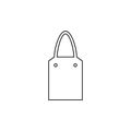 Shopping bag icon. Sele symbol